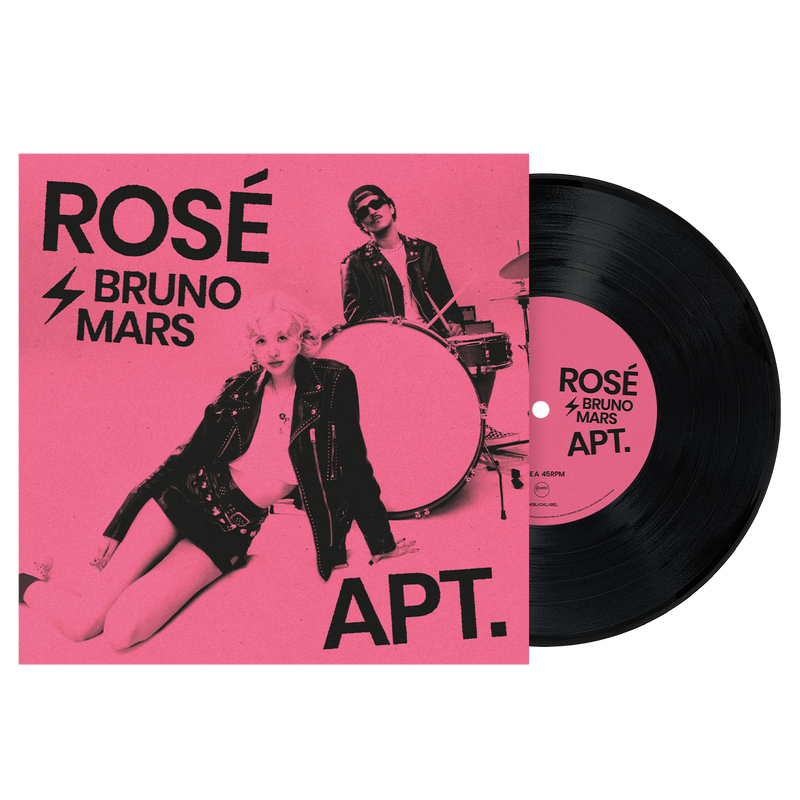 ROSÉ & BRUNO MARS APT. 7inch vinyl ピンク APT. (7